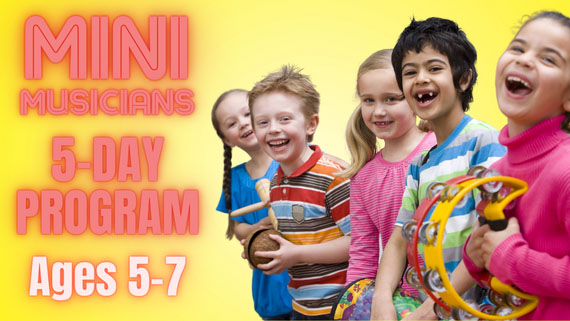 Mini Musicians: Day Camp Summer Course