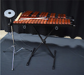 Dixon DX125T 2.5 Octave Xylophone Traveler Kit